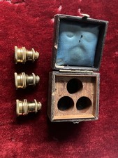 3 Antike Objektive von P. A