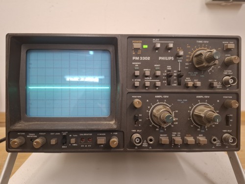 Philips 3302 oszilloskop - pm,