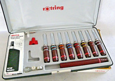 rOtring micronorm m 8er Satz Metallklappetui vollständig #OVP #  (1418)