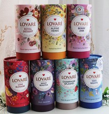 80g LOVARE Schwarz & Grüntee