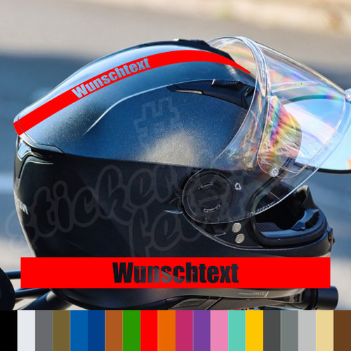Helmaufkleber streifen - helmaufkleber,