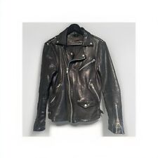 Autark Echt Lederjacke Herren Schwarz Gr. M