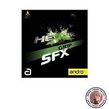 Neu andro HEXER GRIP SFX Tischtennis Belag innen Soft Tension Spin schwarz 1,...