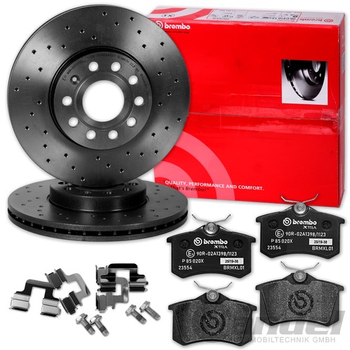 Brembo gelochte bremsscheiben - gelochte,