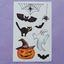 Sticker Vintage 90er Jahre Papier Z Design ZDesign Halloween f. Stickersammlung 