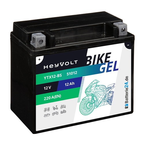 Gel motorradbatterie 12ah 12v - motorradbatterie,