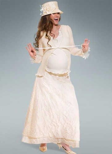 Umstandsbrautkleid teiler - teiler,