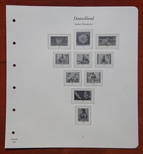 Vordruckblatt Deutschland Berliner Westsektoren Borek 1985 S. 58 Fahrräder Sport