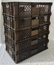 Bäckerkiste 5 Stück (Marke BRB) 600x400x150mm Kiste,  Stapelkiste, Eurobox (va1)