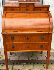 Antik Kirschholz Sekretär Kommode 10 Schubladen  111 cm Hoch