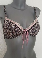 Rosapois Damen Bügel BH Seide