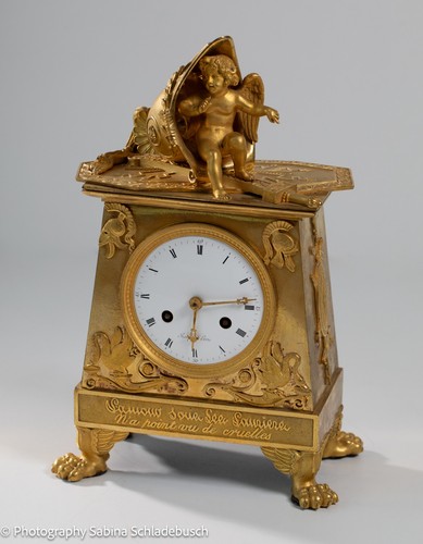 Antike empire bronze pendule - antike,