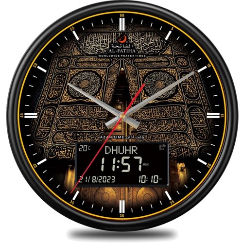 Azan uhr gebetsuhr digital - gebetsuhr,