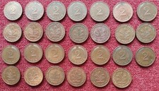 Konvolut BRD 2 Pfennige 1969 J