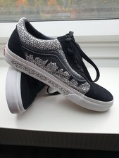 Vans Damen"Old Skool" Sneaker, Graffitti, EU 38, unisex, schwarz / weiß, wie neu