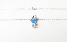 Blauer Opal Seepferdchen