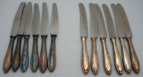 Versilberte messer bsf und - messer, 90