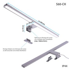 LED Bad Spiegelleuchte