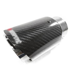 Auspuffblende Endrohr Carbon