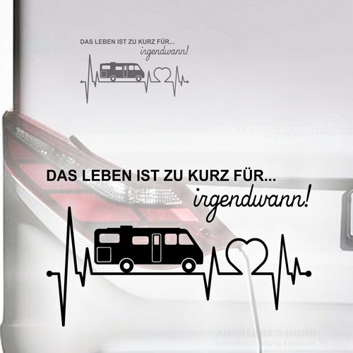 Herzschlag wohnmobil das leben - wohnmobil,