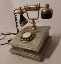 Telefon Marmor Onyx Stein grün Vintage Retro Dekoration 