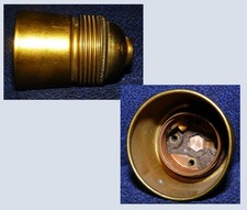 Alte Fassung E27  Lampenfassung Messing