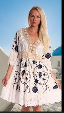 Traumhaftes Boho Ibiza Kleid