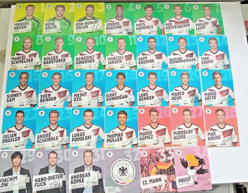 Alle rewe sammelkarten - alle, 34