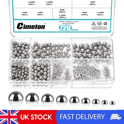 Precision steel balls - steel, 720pcs