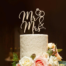 Tortendeko Hochzeit, Herr und