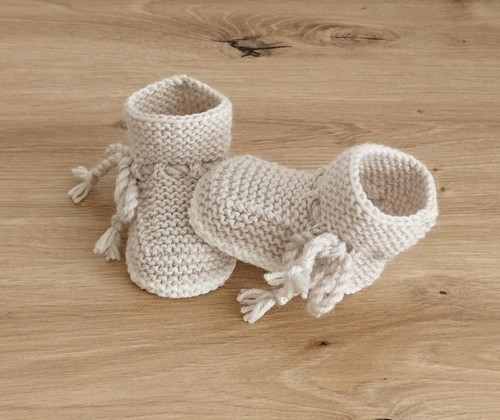 Babyschuhe gestrickt - babyschuhe,,