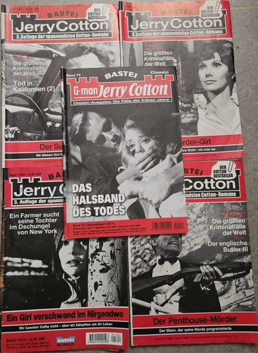Jerry cotton krimiromane - jerry,