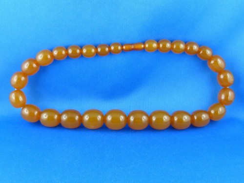 Vintage bernsteinkette kette - vintage,