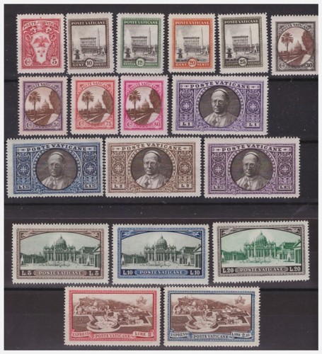 Vatican 1933 gärten und - vatican,