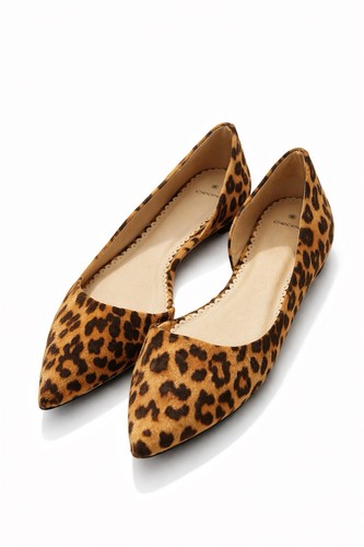 Ballerinas leo print spitz - print,