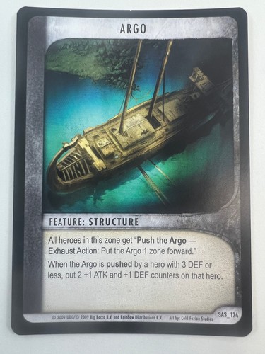 Huntik argo rare sas 174 - huntik,