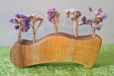 Holzvase Vase Ahorn Deko Holz