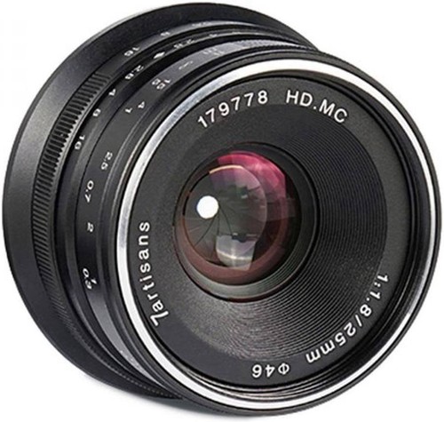 7artisans 25mm objektiv - 7artisans, f1.8