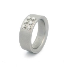 Ring Stahl Niessing Berry mit