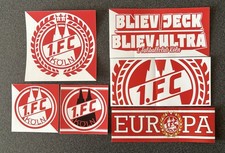 6 X  1.FC Köln Aufkleber