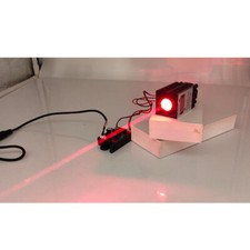 High Power 12V 635nm 800mW Orange Red Dot Laserdiodenmodul Fokus Dickstrahl