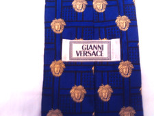 ORIGINAL GIANNI VERSACE KRAWATTE /SCHLIPS / SEIDE / MEHRFARBIG / 80 / 90 JAHRE
