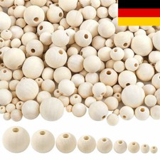 100 tlg natur holzperlen buche - 100,