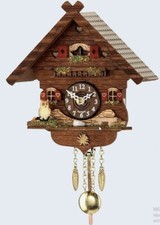 Schwarzwälder Kuckucksuhr , Pendeluhr,Holz ,Kuckucksuhr , Kuckolino Uhr