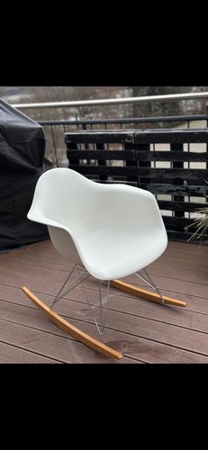 Vitra rar schaukelstuhl weiß - rar,