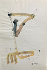 Eule Vogel große Zeichnung