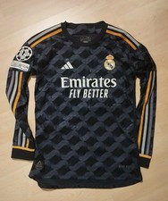 Adidas Real Madrid Trikot Jersey Bellingham Langarm 2023/24 CL Gr. L