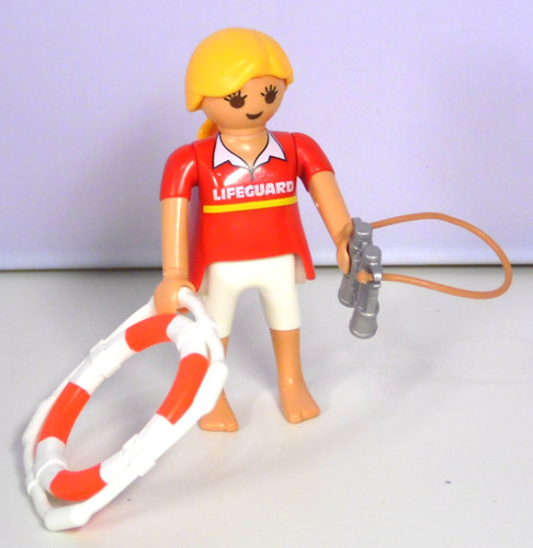 Playmobil figur frau lifeguard - frau,