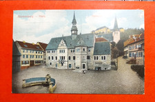 AK - Blankenburg - Harz - Marktplatz - 1926, Harz-Zahnrad-Bahn, Rübeland Tanne