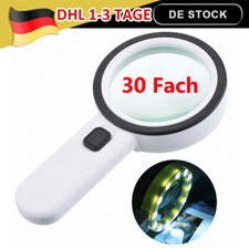 Lupe 12 LED Handlupe mit Licht